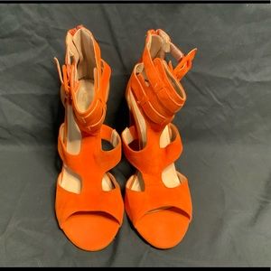 Shoe Republic LA open toe heels